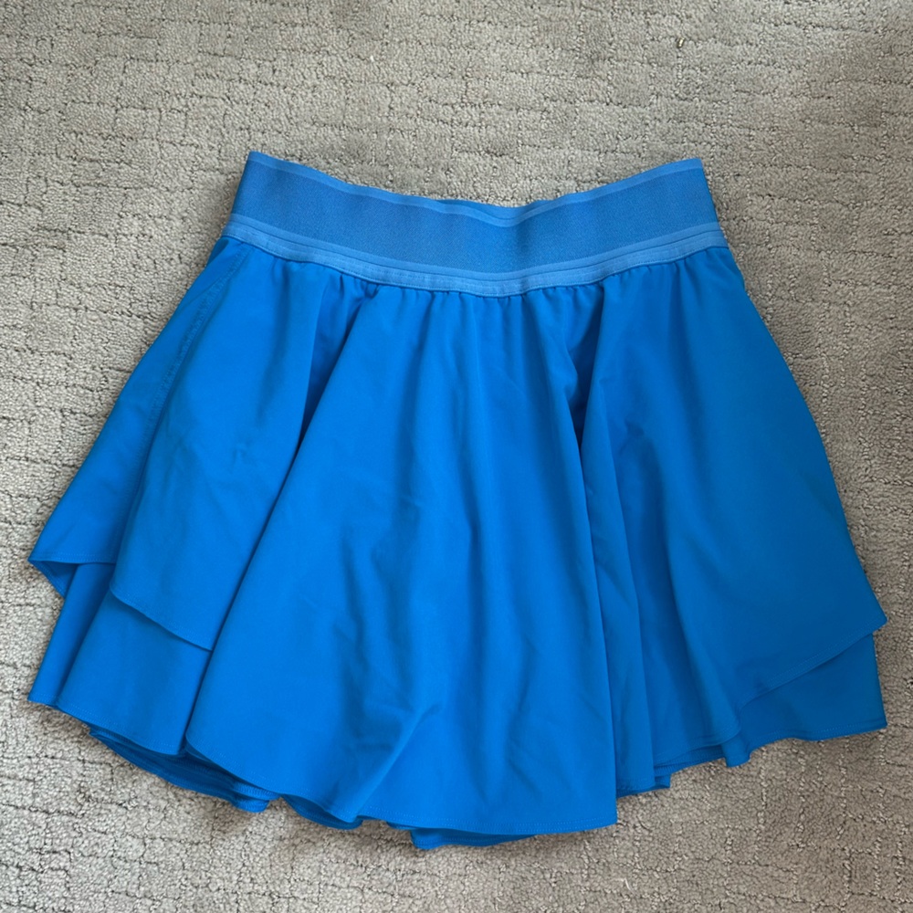 Vibrant Blue Skater Skirt
